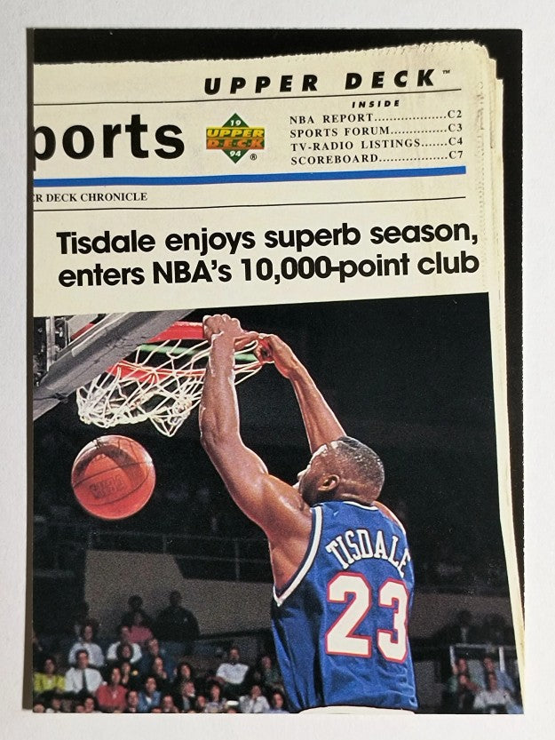 1993-94 Upper Deck SE #221 Wayman Tisdale TH
