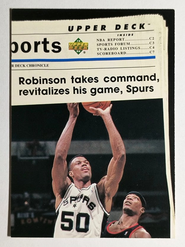 1993-94 Upper Deck SE #222 David Robinson TH (NM)
