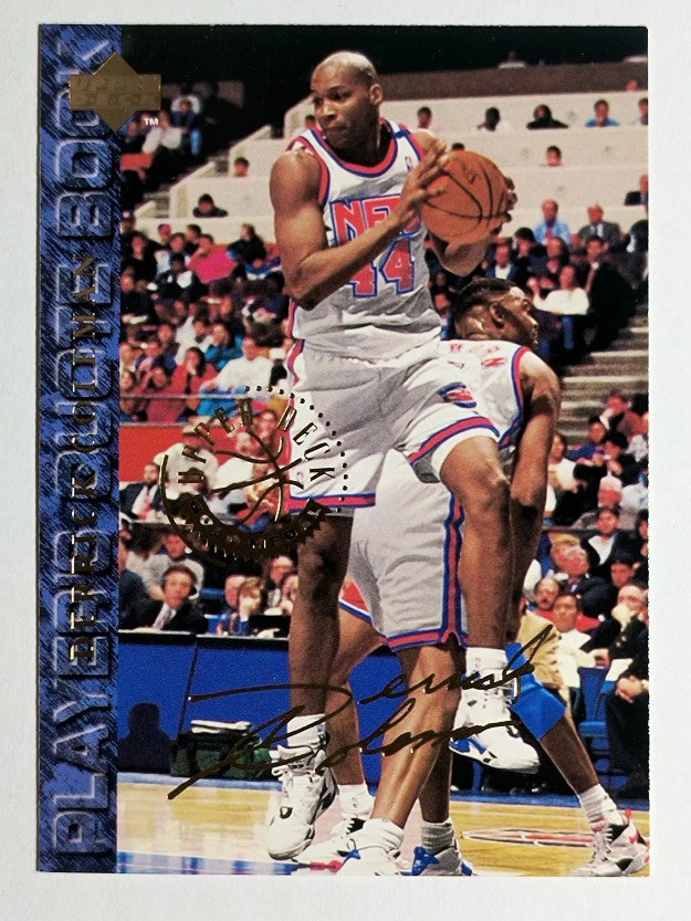 1994 Upper Deck USA Gold Medal #1 Derrick Coleman/Player Quotebook