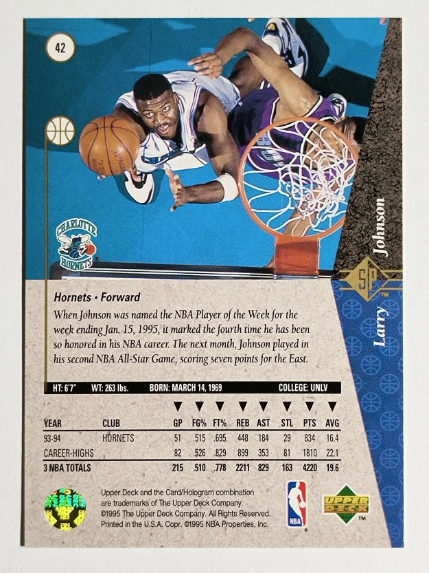 1994-95 SP #42 Larry Johnson