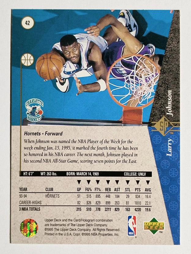 1994-95 SP #42 Larry Johnson