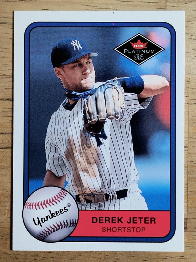 2001 Fleer Platinum #332 Derek Jeter
