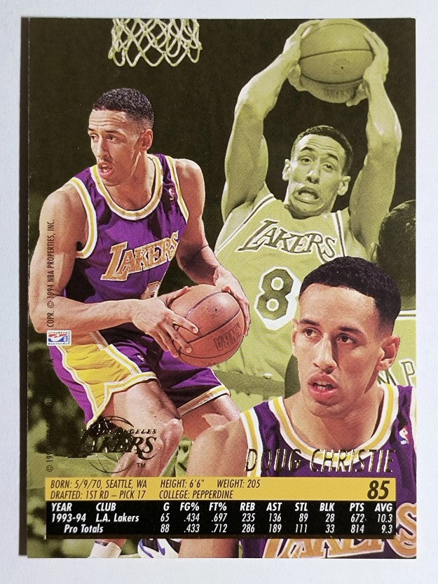 1994-95 Ultra #85 Doug Christie