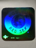 1990 Upper Deck Team Logo Holograms #NNO Boston Red Sox