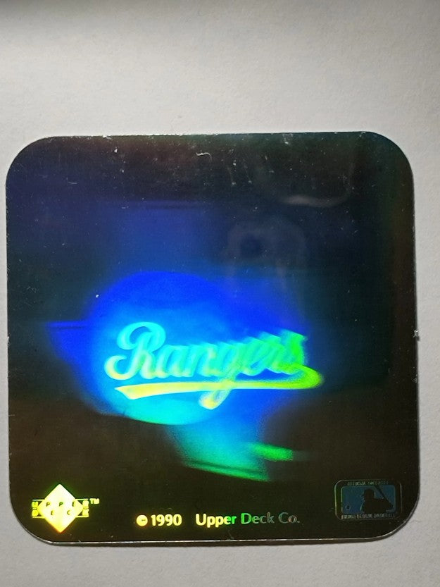 1990 Upper Deck Team Logo Holograms #NNO Texas Rangers