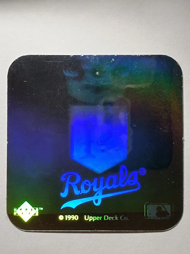 1990 Upper Deck Team Logo Holograms #NNO Kansas City Royals