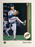 1989 Upper Deck #7 Dave West RC