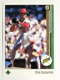 1989 Upper Deck #8 Cris Carpenter RC