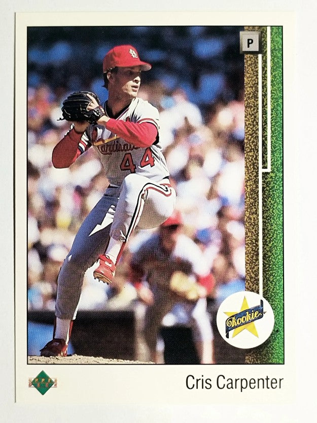 1989 Upper Deck #8 Cris Carpenter RC