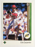 1989 Upper Deck #8 Cris Carpenter RC