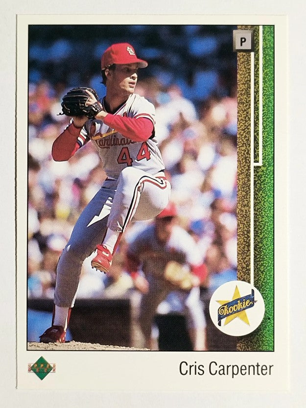 1989 Upper Deck #8 Cris Carpenter RC