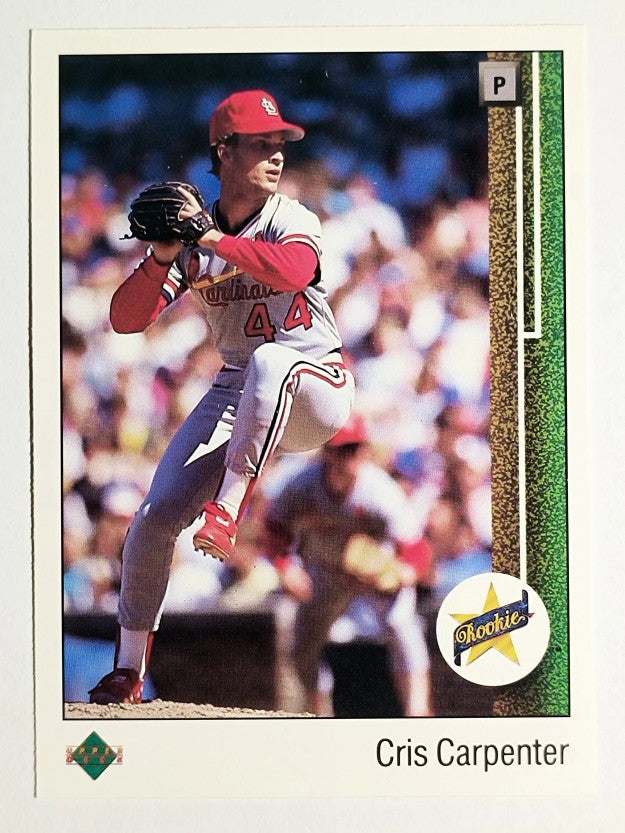 1989 Upper Deck #8 Cris Carpenter RC