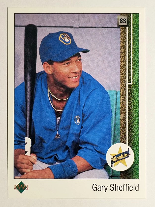1989 Upper Deck #13 Gary Sheffield COR RC (EXMT)