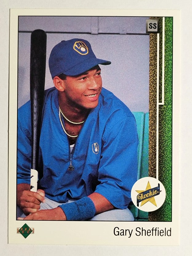 1989 Upper Deck #13 Gary Sheffield COR RC (EX)