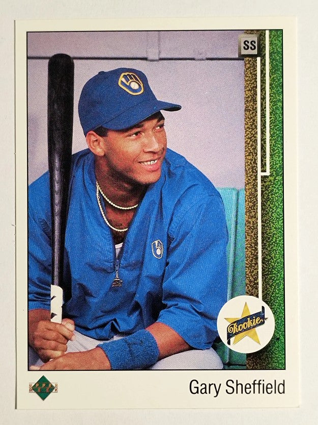 1989 Upper Deck #13 Gary Sheffield COR RC (EX)