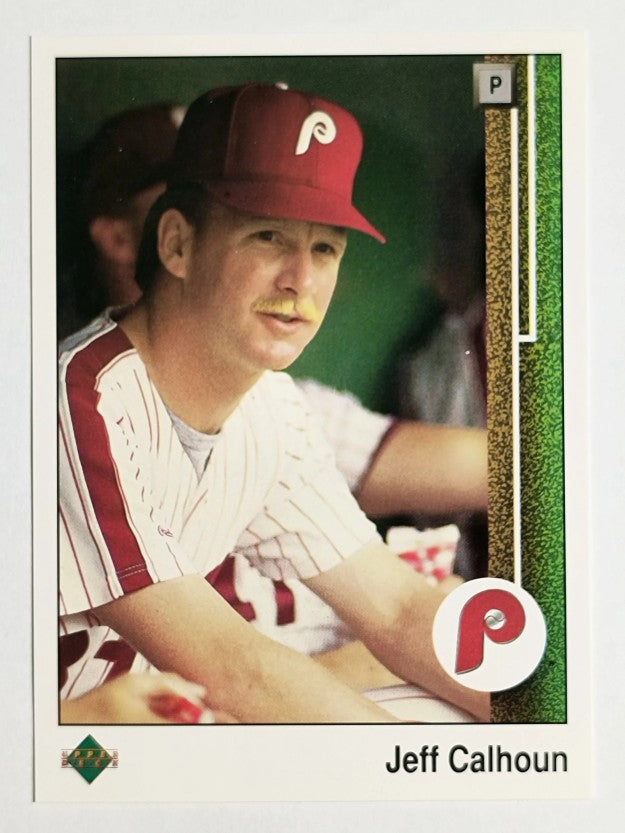 1989 Upper Deck #33 Jeff Calhoun