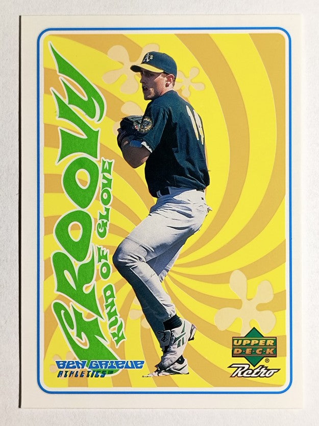 1998 Upper Deck Retro Groovy Kind of Glove #G8 Ben Grieve (NM)