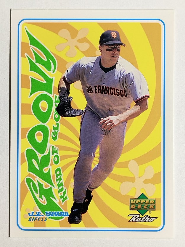 1998 Upper Deck Retro Groovy Kind of Glove #G29 J.T. Snow (NM)