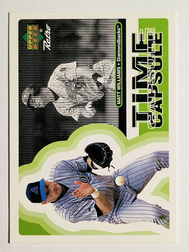 1998 Upper Deck Retro Time Capsule #TC29 Matt Williams