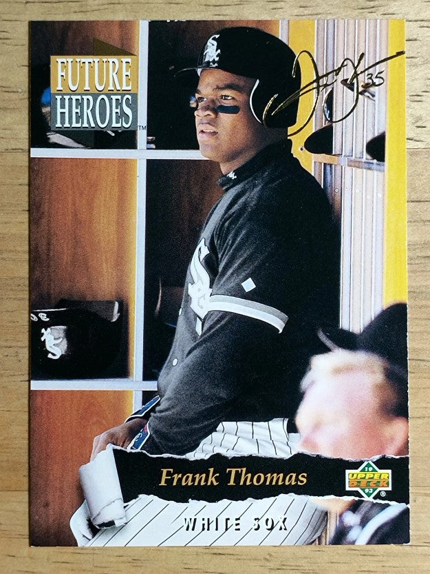 1993 Upper Deck Future Heroes #62 Frank Thomas
