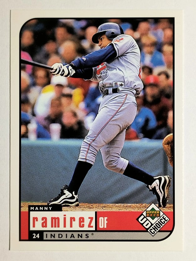 1999 UD Choice #76 Manny Ramirez