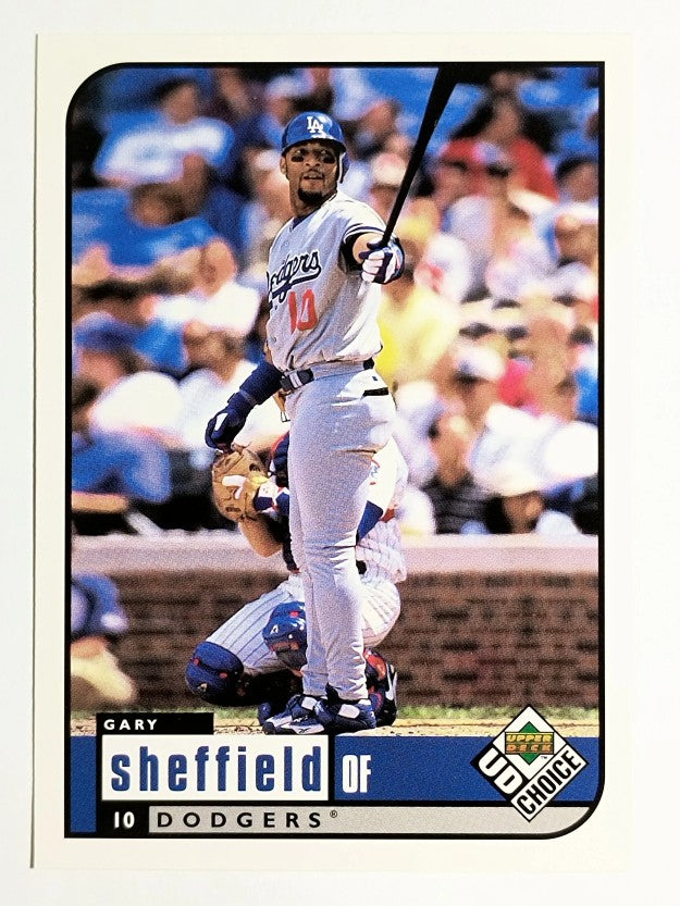 1999 UD Choice #98 Gary Sheffield