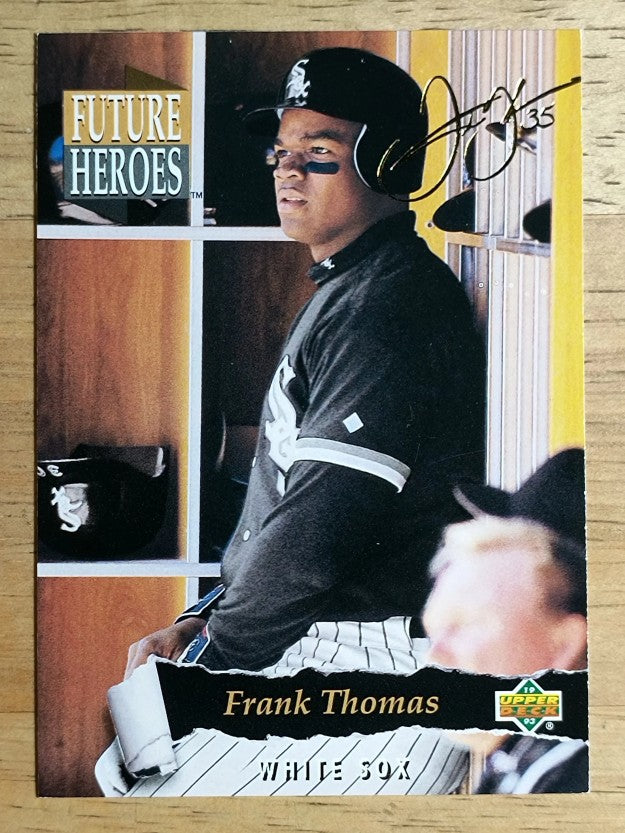 1993 Upper Deck Future Heroes #62 Frank Thomas