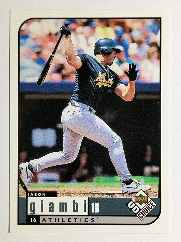 1999 UD Choice #121 Jason Giambi