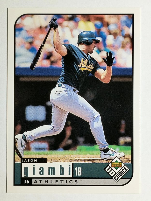 1999 UD Choice #121 Jason Giambi