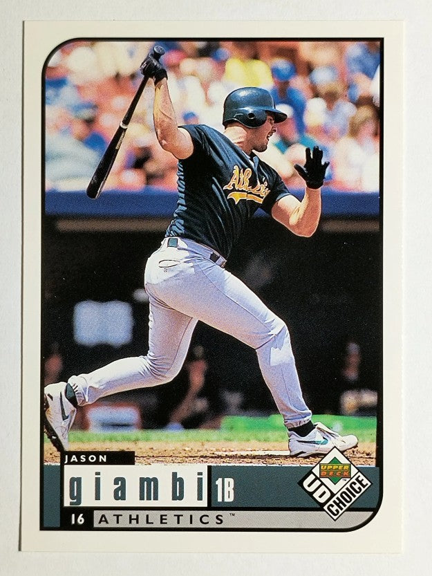 1999 UD Choice #121 Jason Giambi