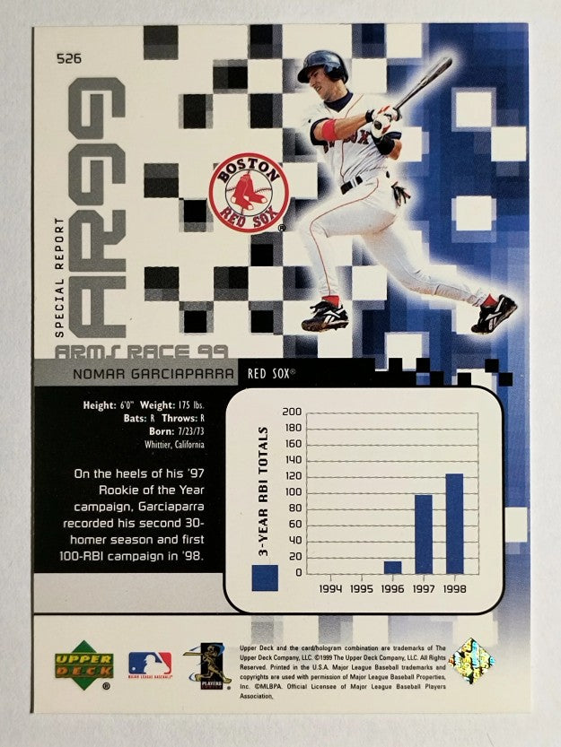 1999 Upper Deck #526 Nomar Garciaparra AR