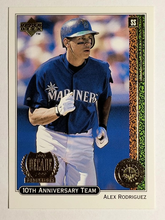 1999 Upper Deck 10th Anniversary Team #X16 Alex Rodriguez (NM)