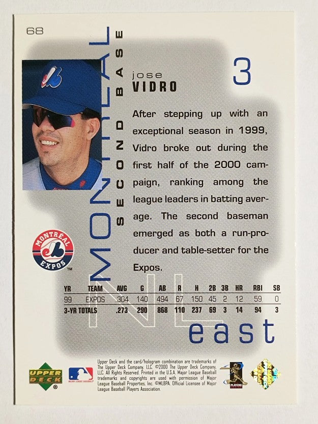 2000 Upper Deck Pros and Prospects #68 Jose Vidro