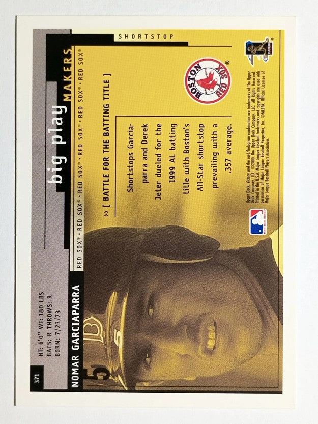 2000 Upper Deck Victory #371 Nomar Garciaparra BPM