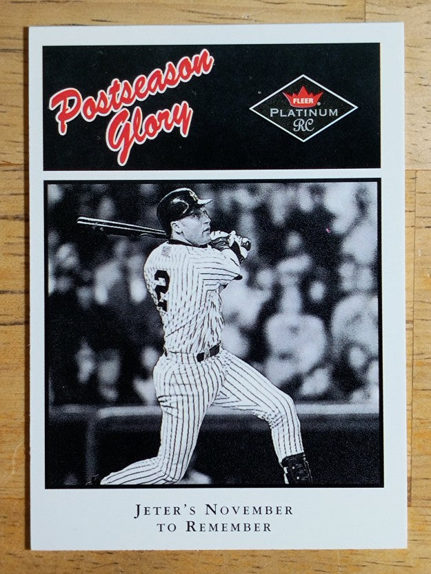 2001 Fleer Platinum #494 Derek Jeter PG