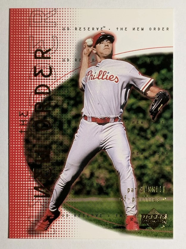 2001 UD Reserve New Order #NO6 Pat Burrell