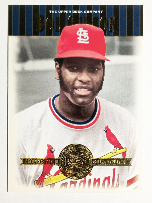 2001 Upper Deck Hall of Famers #8 Bob Gibson