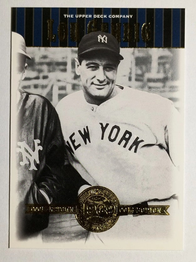 2001 Upper Deck Hall of Famers #48 Lou Gehrig