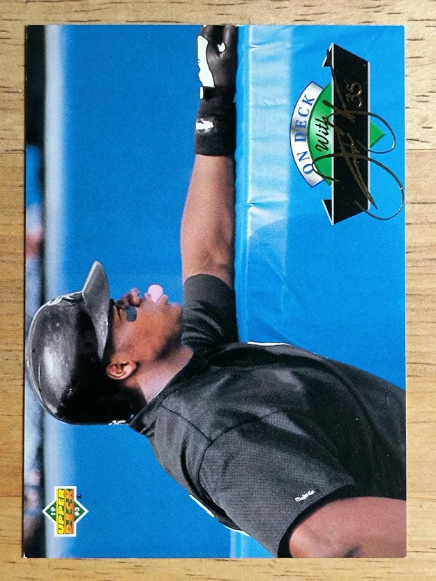 1993 Upper Deck On Deck #D24 Frank Thomas