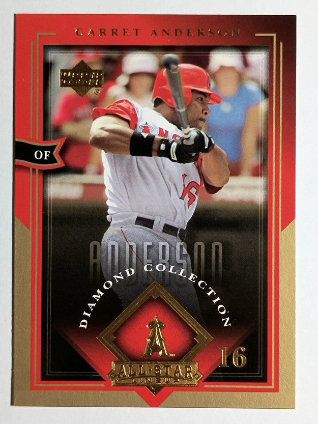 2004 UD Diamond All-Star #1 Garret Anderson