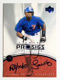 2004 UD Diamond Pro Sigs #1 Alfonso Soriano