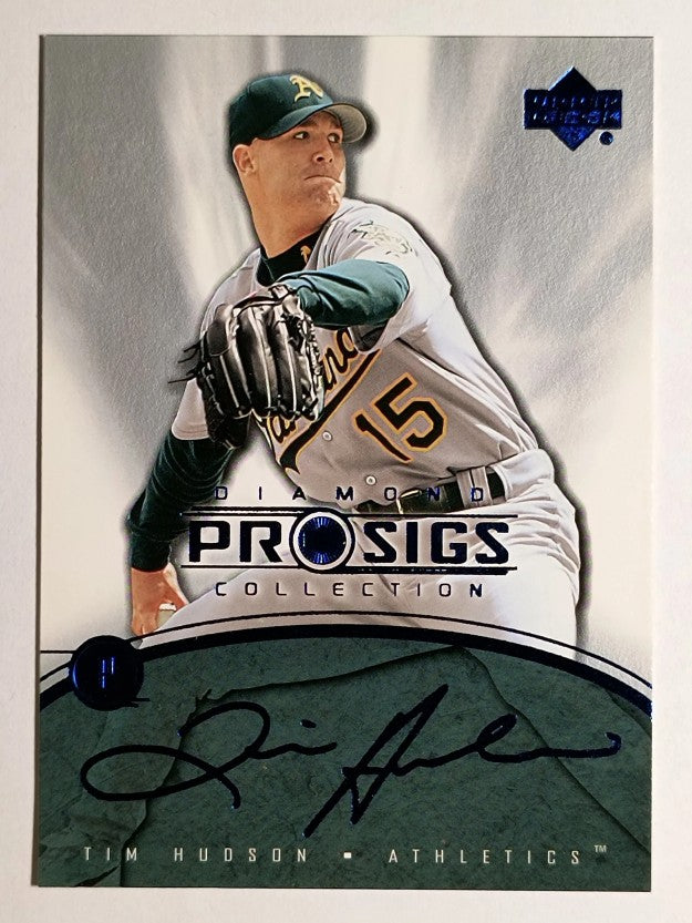 2004 UD Diamond Pro Sigs #7 Tim Hudson
