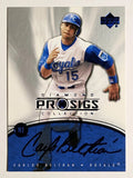 2004 UD Diamond Pro Sigs #23 Carlos Beltran