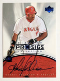 2004 UD Diamond Pro Sigs #75 Garret Anderson