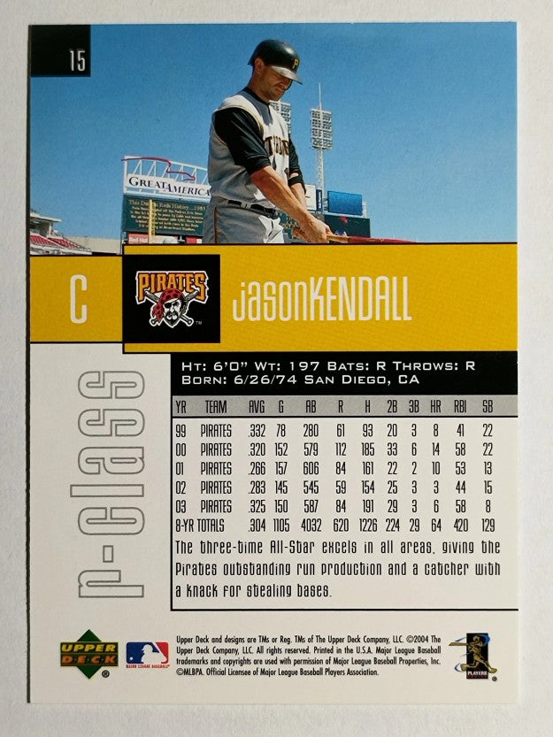 2004 Upper Deck r-class #15 Jason Kendall