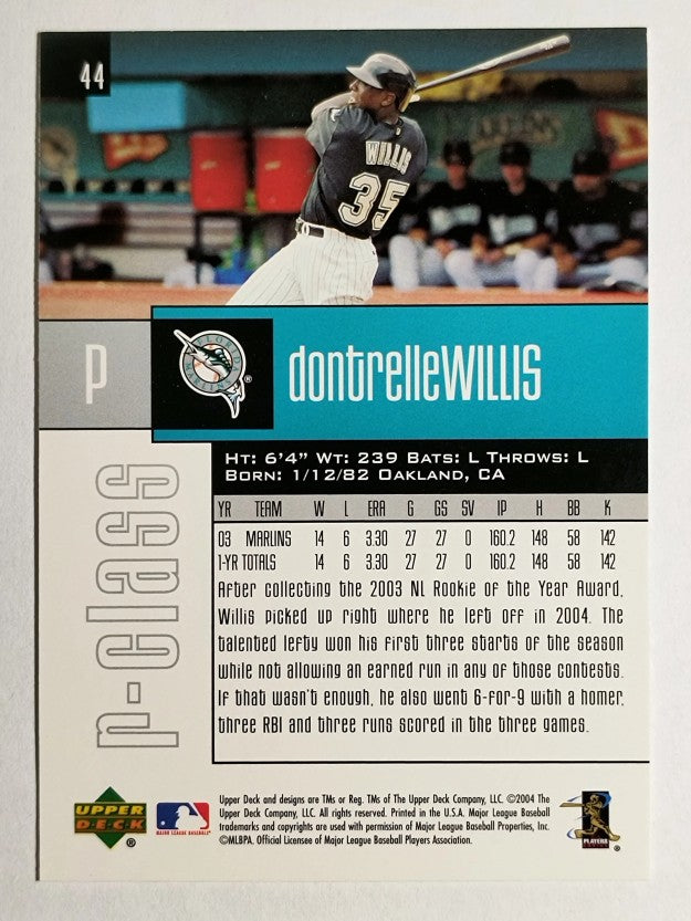2004 Upper Deck r-class #44 Dontrelle Willis