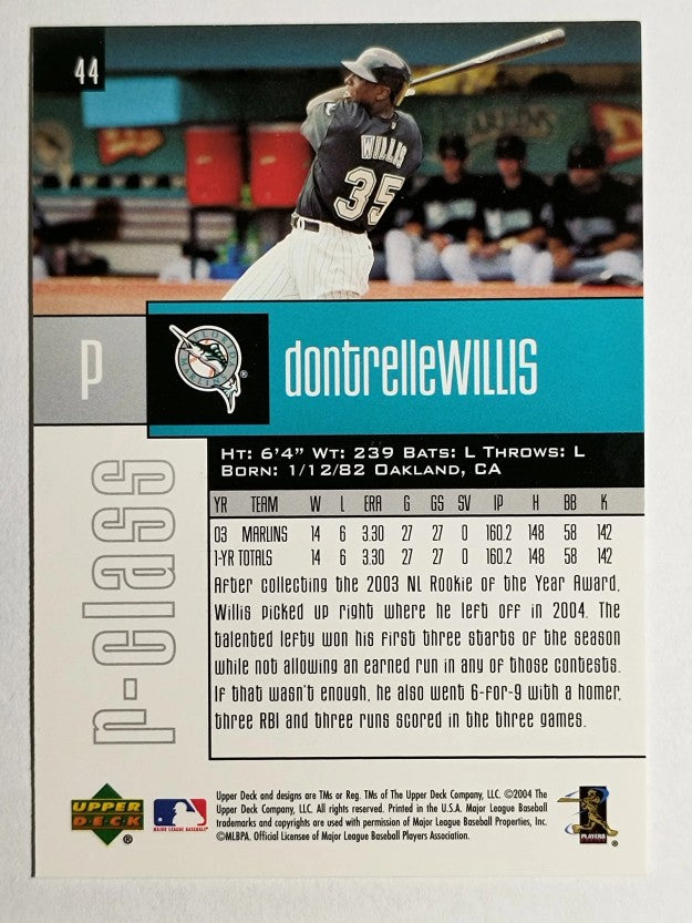 2004 Upper Deck r-class #44 Dontrelle Willis