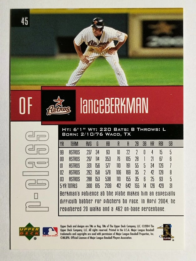2004 Upper Deck r-class #45 Lance Berkman
