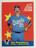 1986 Fleer All-Stars #9 Dan Quisenberry
