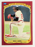 1986 Fleer Star Stickers #20 Rod Carew